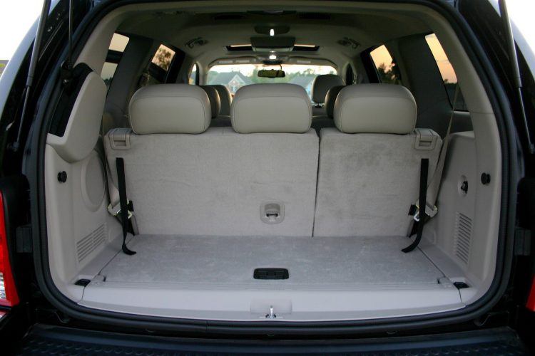 Chrysler Aspen Hybrid rear interior