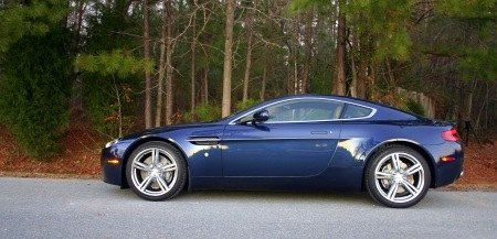 2009 Aston Martin V8 Vantage side