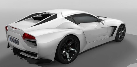 Lamborghini Toro Concept rear