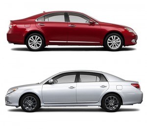 Lexus & Toyota sides