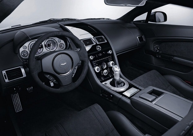 Aston Martin DBS Carbon Black interior