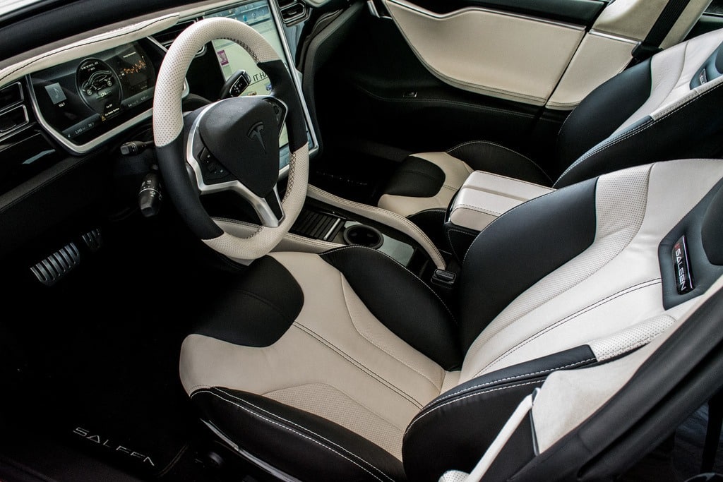 2015 Saleen Tesla ST Model S interior