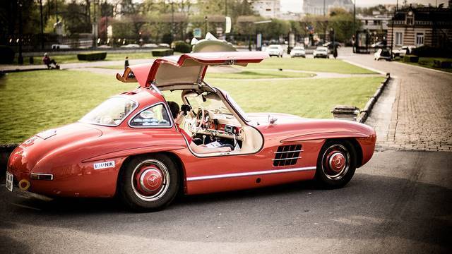 The 300SL in all its glory (Photo by Stephane Rossignol)
