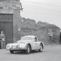 Bo’ness June 26, 1948 The Bo’ness hillclimb was renowned for its specials dating back to the 1930s, and one of its adherents was Ian Hopper, who competed here in such cars during 1947–1954. Hopper’s creations were backed by his family garage business and the Hopper Special was their first postwar car. Its chassis came from a prewar Riley Kestrel fitted with a Triumph Dolomite engine and a windscreen resembling that later used for the Jaguar XK120 FHC.