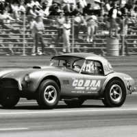 The second Shelby American drag Cobra, CSX2357, now officially a Dragonsnake, set NHRA and AHRA National Records running in A/SP. It was powered with the first Stage II 289 with dual Carter AFB quads. Photo by Martyn L. Schorr.