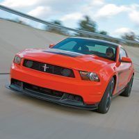 The Mustang team developed the 2012 Boss 302 as the best handling Mustang ever. Ford Motor Company Photo