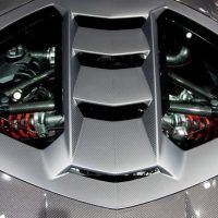2017 Lamborghini Centenario Engine Bay