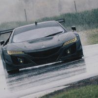 ACURA NSX GT3 In Rain