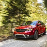 2016 Dodge Journey Crossroad Wooded Area Drive
