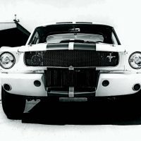 This photo shows the early version R Model valance with its round brake cooling duct holes. Photo: Carroll Hall Shelby Trust/Carroll Shelby Licensing, Inc.