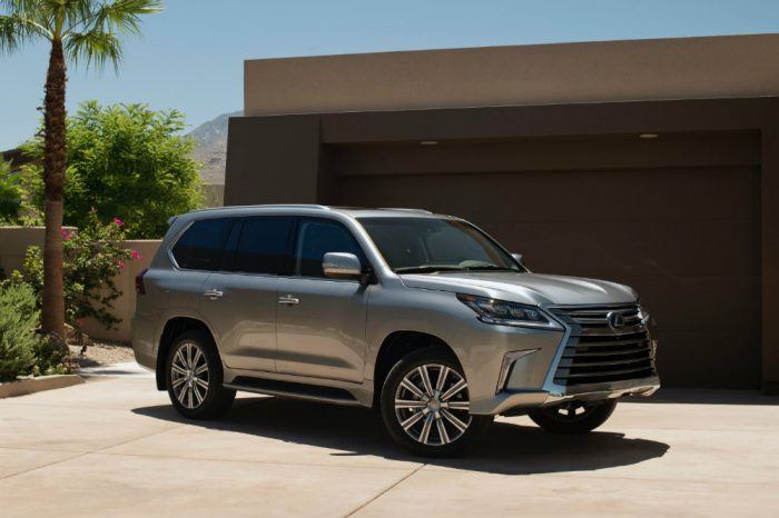 2017 Lexus LX 570 is an example of a large premium SUV that may now attract Generation X buyers. Photo: Toyota Motor Sales, U.S.A., Inc.