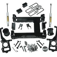 6-inch suspension lift kit (2015-2016 F-150 4WD) with superide rear shocks.