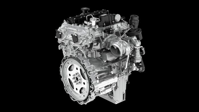 Ingenium Petrol Engine. Photo: Jaguar Land Rover North America LLC