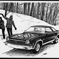 The Super Sport Chevelle returned for one last time for 1973’s restyled Colonnade coupe. A blacked-out grille, grey lower body treatment, dual sport mirrors, appropriate badges, and Rally wheels were standard. SS production that year was 28,647.