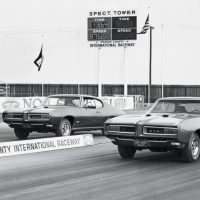 Though it was heavier than earlier versions, the 1968 GTO was still a force to be reckoned with at the drag strip. Photo: GM Media Archives.