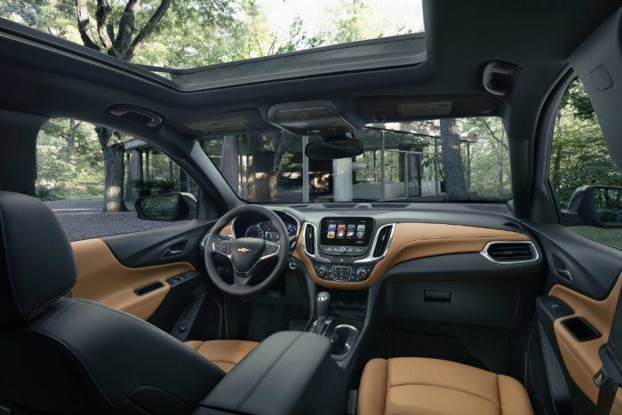 2018 Chevy Equinox interior