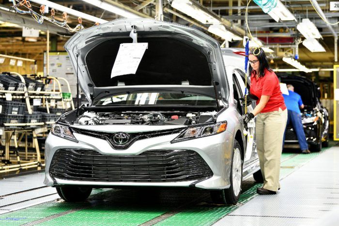 Toyota Launches 2018 Camry Production, Ramps Up U.S. Investments