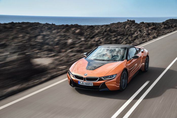 First-Ever BMW i8 Roadster Revealed
