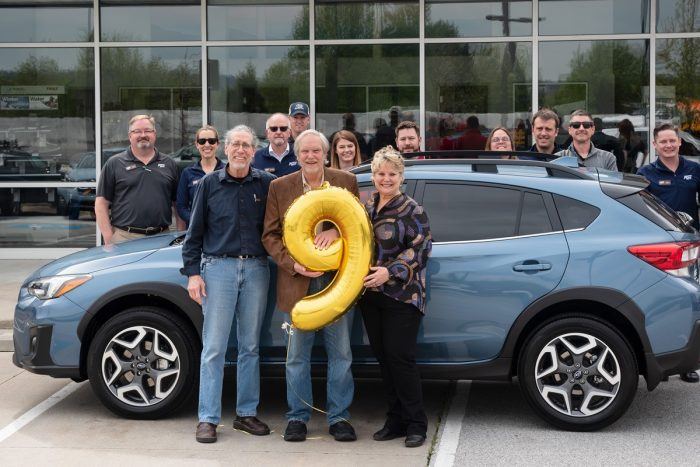 Subaru of America Delivers Nine-Millionth Vehicle To Arkansas Doctor