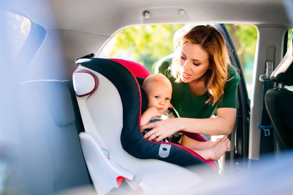 Car seat installation and child safety.