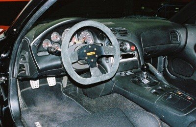 Ground Zero Mazda RX-7 interior