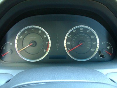 2008 Honda Accord gauges