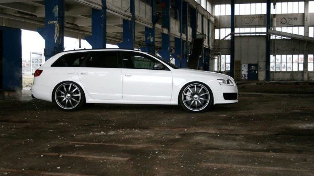 German Tuning Shop Names Custom Audi RS6 "WHITE POWER"
