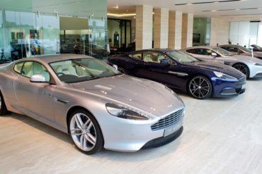 Aston Martin Charlotte Showroom