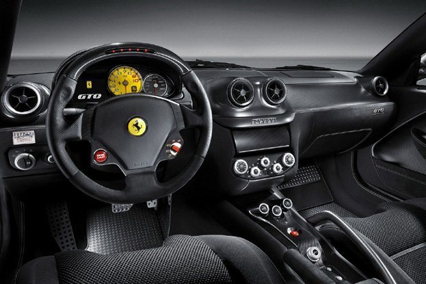 Ferrari-599-GTO interior
