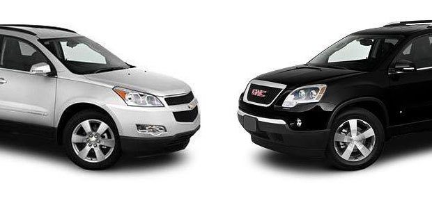 GM SUV Face-Off: 2010 Chevy Traverse vs. GMC Acadia