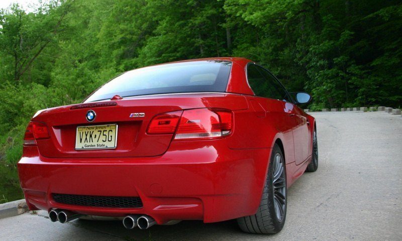 2010 BMW M3 rear