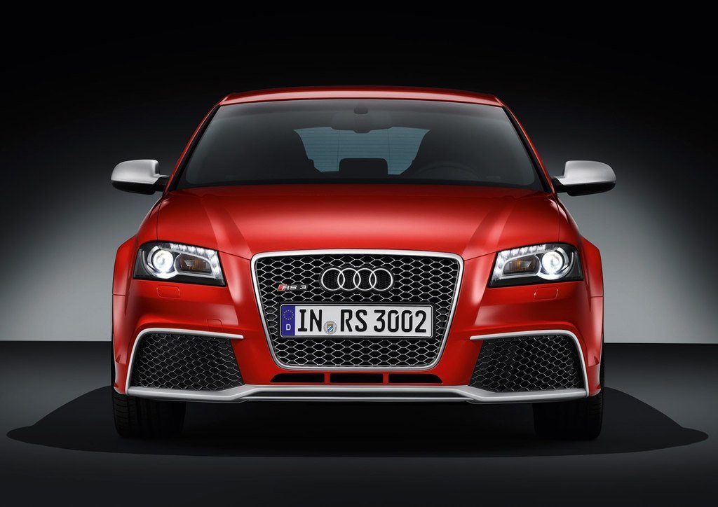Audi RS3 Direct Front View
