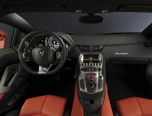 Lamborghini Aventador LP-700-4 interior