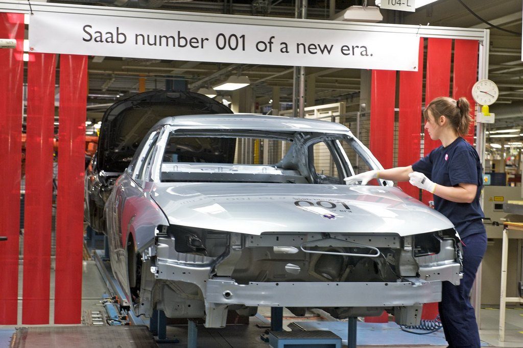 Saab9 5ProductionLine