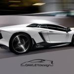 Oakley Design Lamborghini Aventador LP760-2 driving