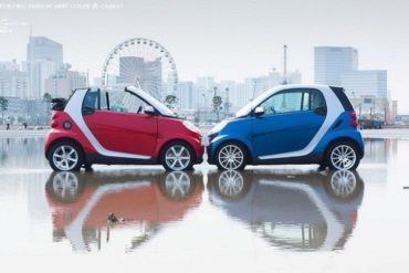smart fortwo coupe and cabrio