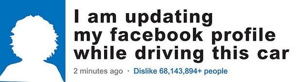 facebook driving