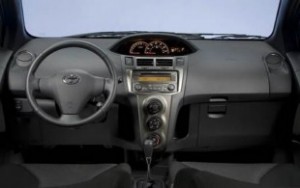2011 Toyota Yaris interior