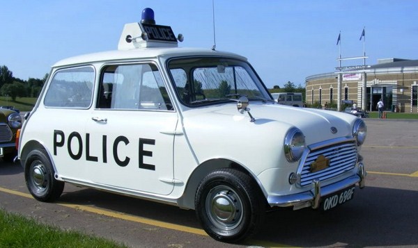 Mini Cooper Police
