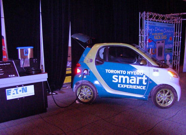 2012 Canadian International Auto Show smart ev