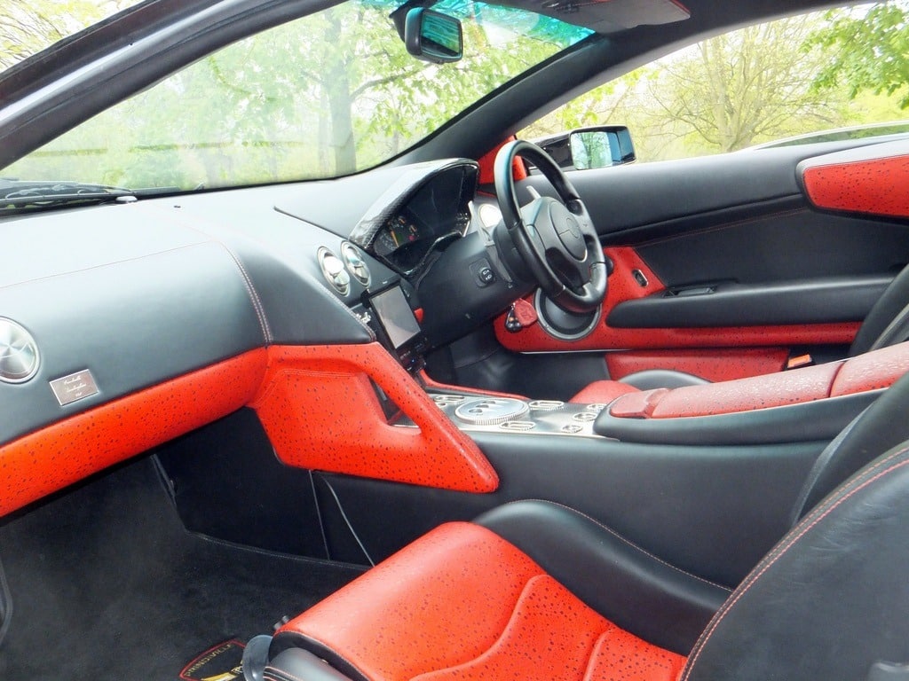 Prindiville Lamborghini Murcielago interior
