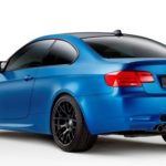 2013 BMW M3 Coupe Frozen blue rear