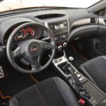 Subaru WRX STi Orange and Black interior