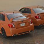 Subaru WRX STi Orange and Black 4