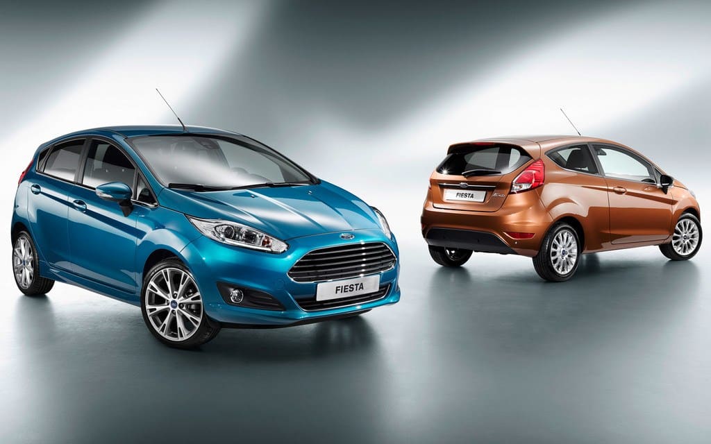 2014 Ford Fiesta Euro Spec two and four door hatchbacks1