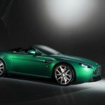 Green Aston-Martin V8 Vantage S