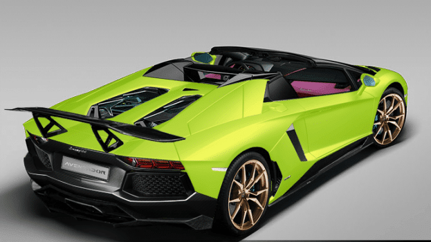 Ugly Lamborghini Aventador rear
