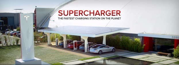 Telsa Supercharger