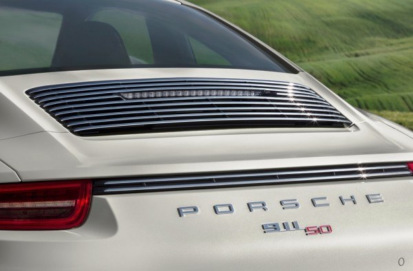 Porsche 911 50th Anniversary Edition tail