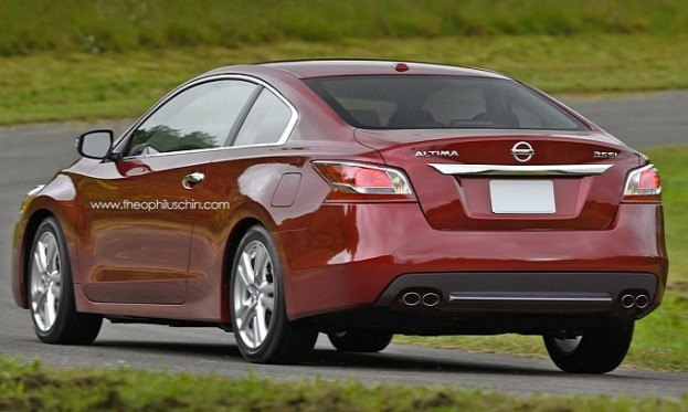 2014 Nissan Altima Coupe rear